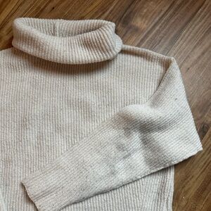 ASOS White Cowl Neck Sweater